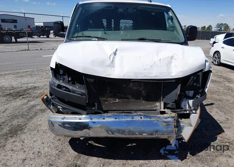 2021 GMC Savana Cargo Rwd 2500 Regular Wheelbase Work Van from USA, damaged, VIN 1GTW7AFP5M1236854